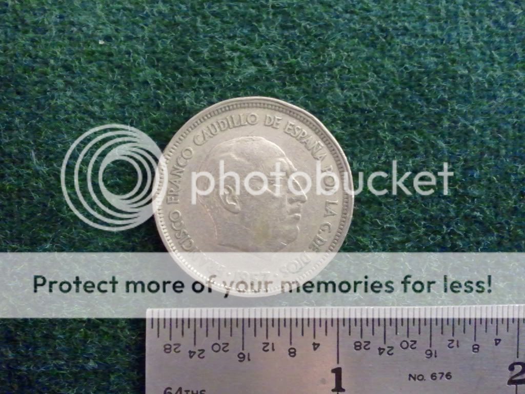 1957 25 ptas - spain